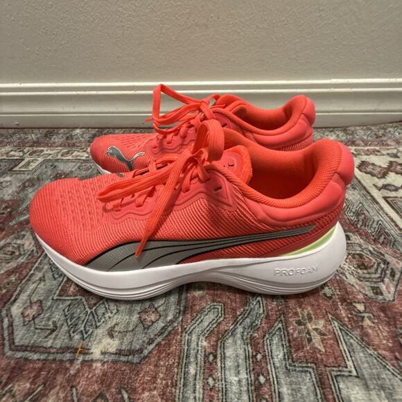 Puma Velocity Nitro 2 Women's Size 7 Glowing Red Walking Running Shoes Sneakers - Picture 3 of 7